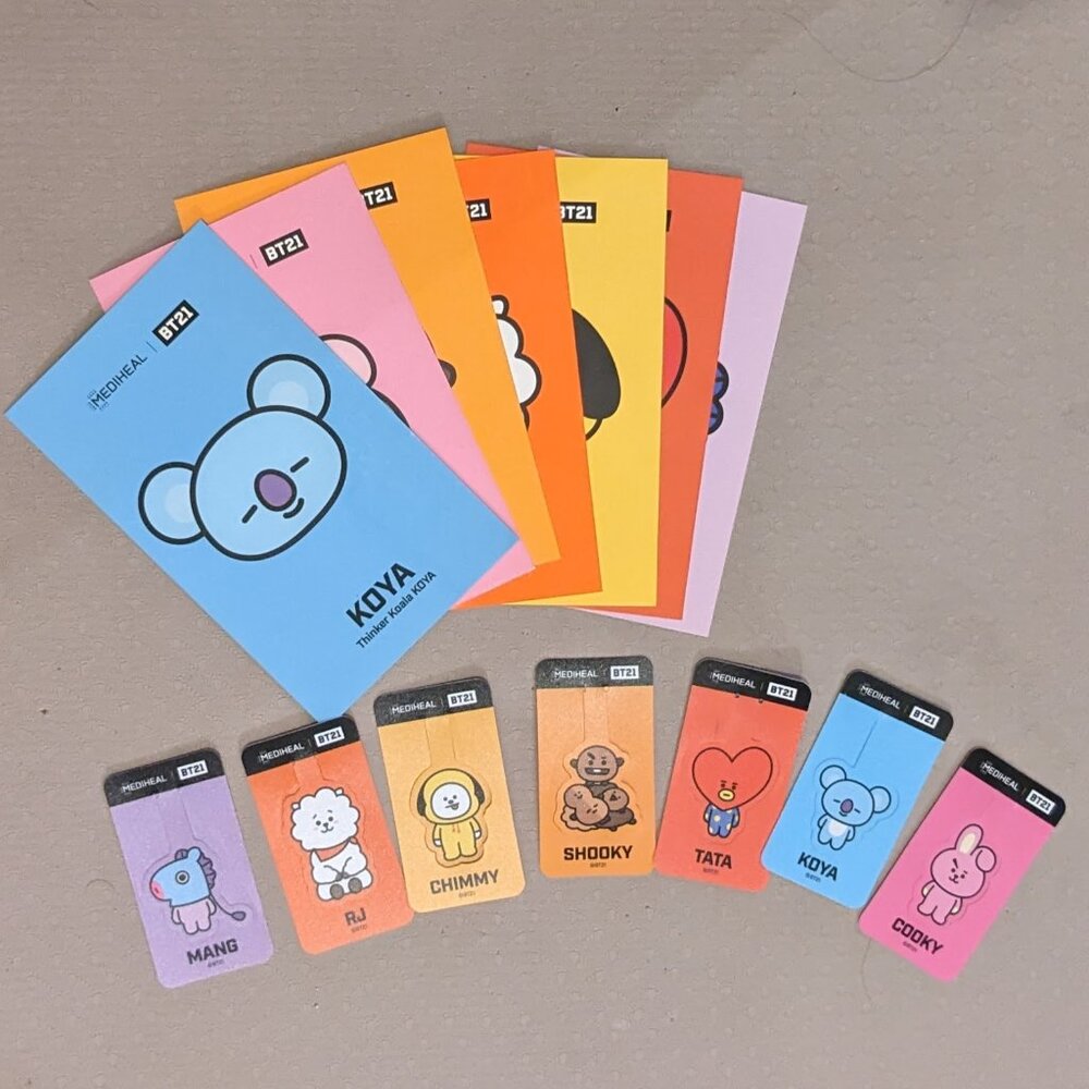 BTS BT21 x Mediheal Merch